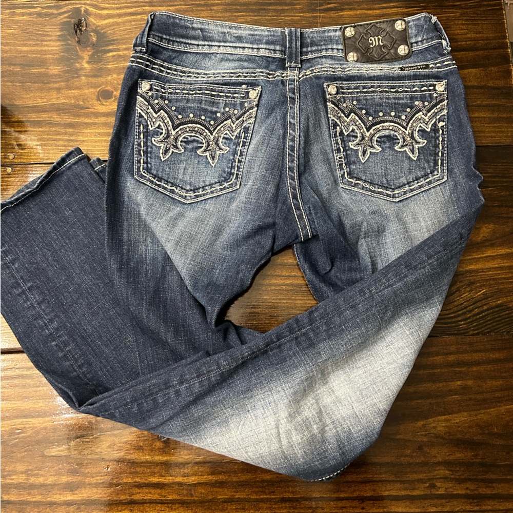 Miss Me 30”x32.5” Straight Leg Jeans